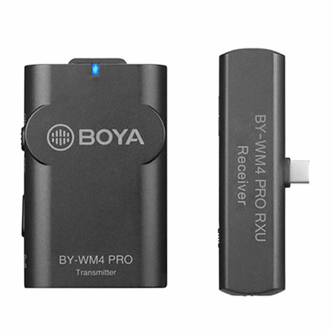 Boya 2.4 Ghz Lavalier-Mikrofon Trådløs By-Wm4 Pro-K5 F Android