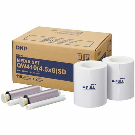 DNP Papier 220 Prints Standaard SD 11x20 voor DP-QW410