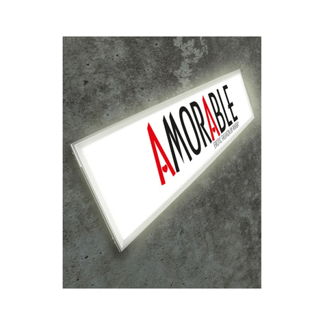 Amorable By Rimba - Led-Panel Med Logo