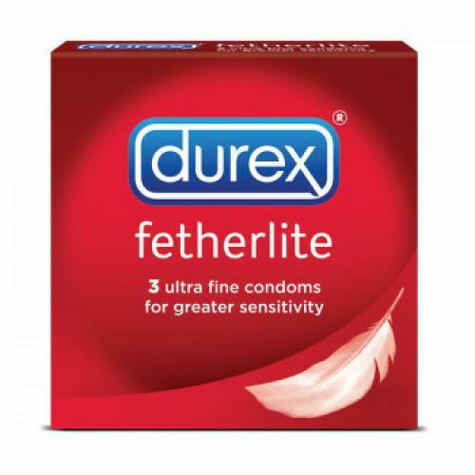 kondomer : durex kondomer sensitive 3 stk.