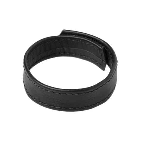Strict Læder Velcro Cock Ring