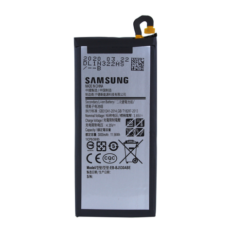 Samsung Eb Bj530 J530f Galaxy J5 (2017) 3000mah Batteri Original