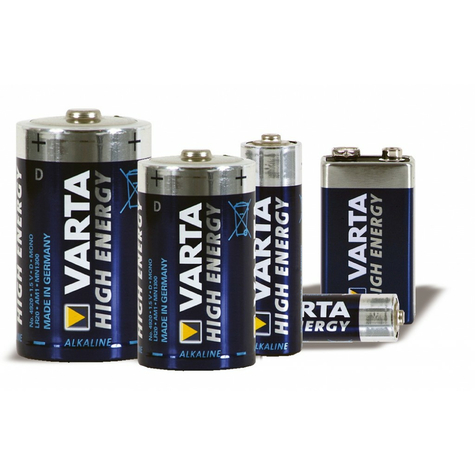 Battery Varta Longlife Power Block Lr61