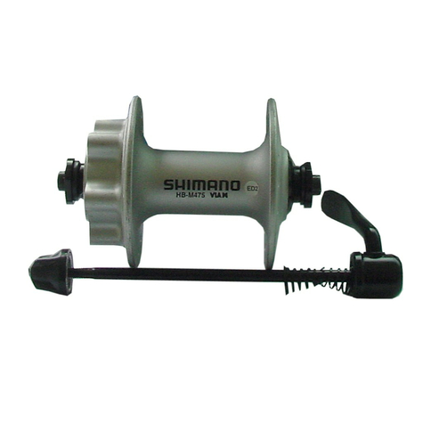 Vr-Scheibenbremsnabe Shimano Hbm475     