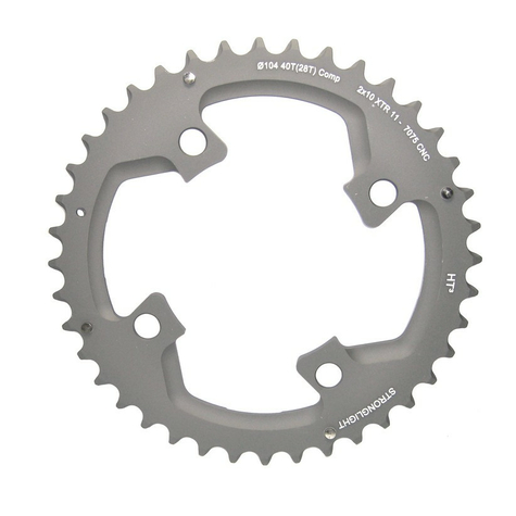 Chainring Stronglight Mtb Shimano 2x10