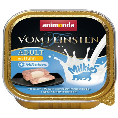 Animonda Cat Vom Feinsten Med Kylling + Mælk Kerne 100g