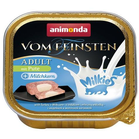 Animonda Cat Vom Feinsten Med Kalkun + Mælk Kerne 100g