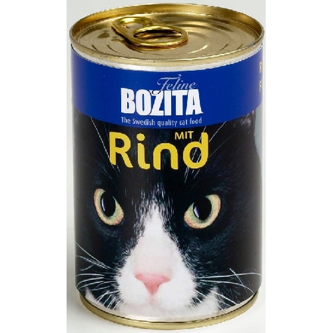 Bozita Vådfoder Til Katte Oksekød 410g