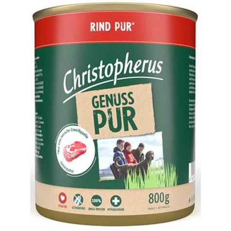 Christopherus Pure Beef 800g Dåse