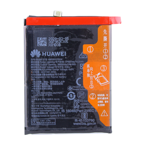 Huawei Hb525777eew 3800mah P40 Lithium-Ion-Batteri