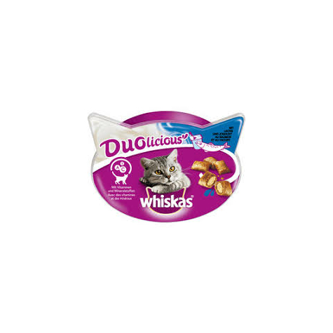 Whiskas Snack Duolicious Med Laks Og Yoghurt 66g