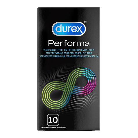 Durex Performa Kondomer - 10 Kondomer
