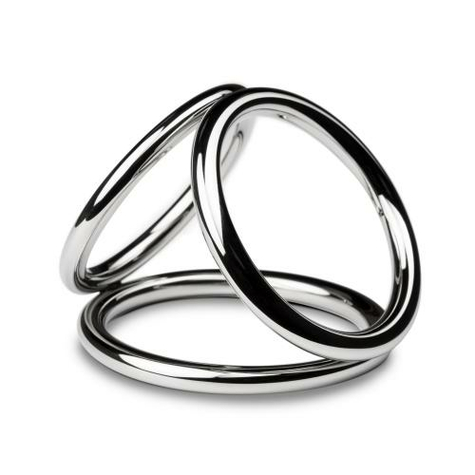 Sinner - Triad Chamber Metal Cock And Ball Ring - Stor