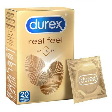 Durex Real Feel Kondomer - 20 Stk.