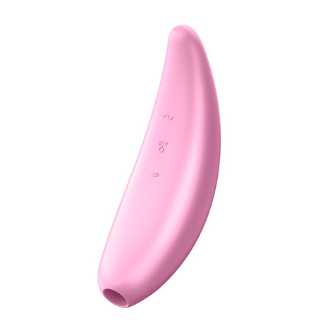 Curvy 3+ Air Pulse Stimulator + Vibration Pink