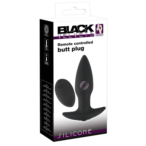 Black Velvets Rc Butt Plug