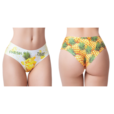 Memème Fresh Summer Pineapple Slip Xl