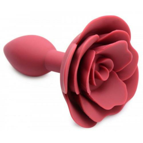 Booty Bloom Silicone Anal Plug Med Rose