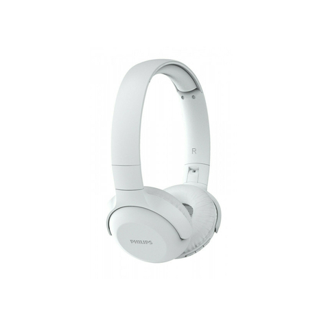 Philips Tauh202wt/00 Onear Bluetooth Headset, Hvid