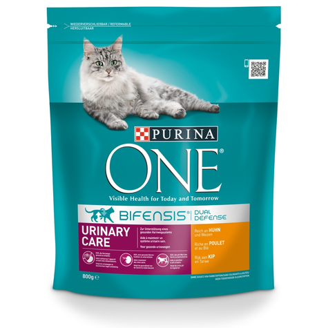 Purina One Bifensis Urinary Care Rig På Kylling 800g