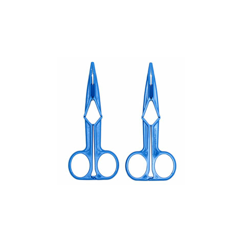 Nipple Clamps : Blue Scissor Nipple Clamps