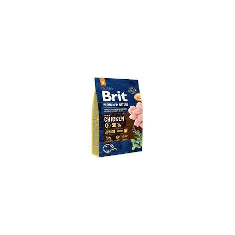 Brit Premium By Nature Hund - Voksen M, 15kg