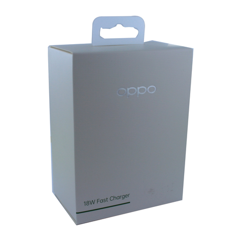 Oppo Vooc Charger 18w White Quick Charger