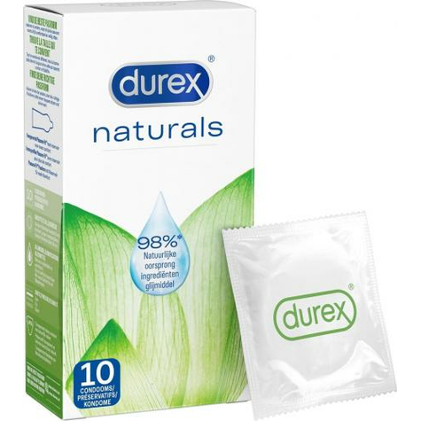 Durex Kondomer Natural - 10 Stk.