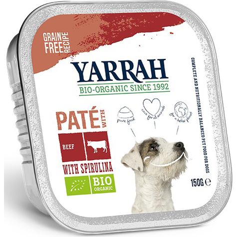 Yarrah Hundepaté Oksekød + Okse 150gs