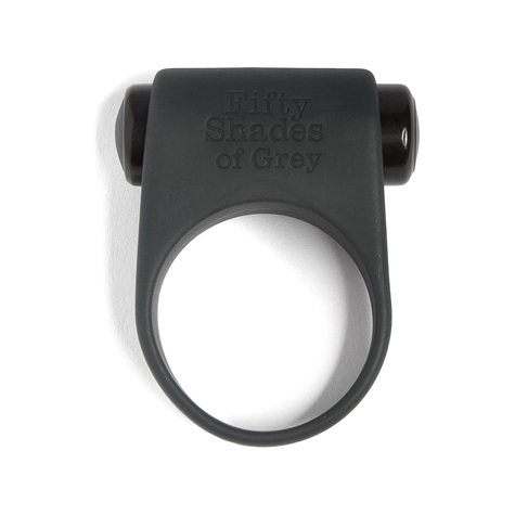 Cock Rings : Fifty Shades Of Gray Feel It Baby Vibrating Cock Ring Grey