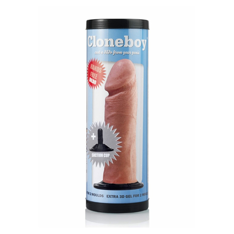 Cloneboy Cast Your Own Personal Dildo Med Sugekop