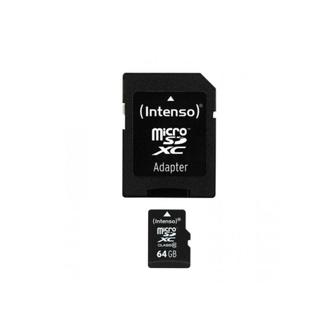 Microsdxc 64gb Intenso + Adapter Cl10 Blister