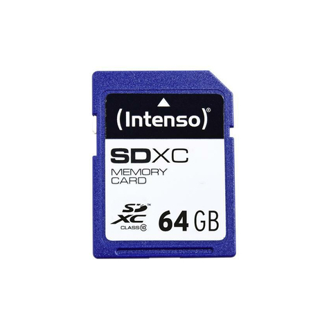 Sdxc 64 Gb Intenso Cl10 Blister