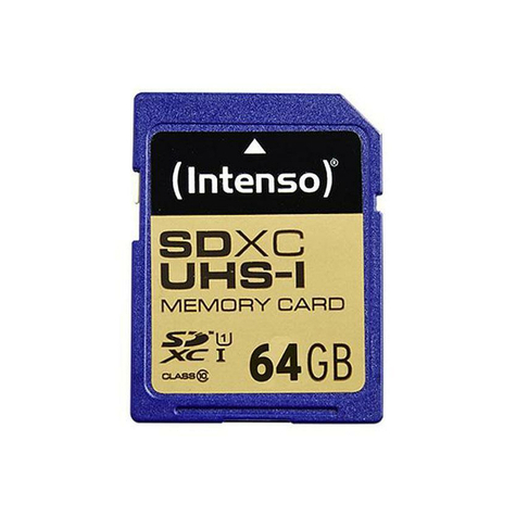 Sdxc 64 Gb Intenso Premium Cl10 Uhs-I Blister