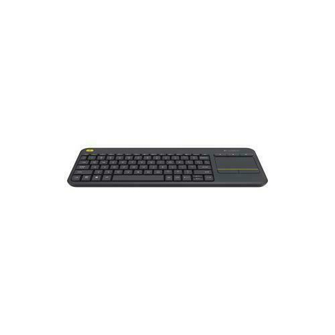 Logitech Trådløst Touch-Tastatur K400 Plus Sort Nlb-Layout 920-007131