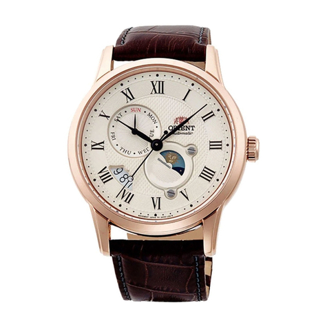 Orient Sun And Moon Automatisk Ra-Ak0007s10b Herreur