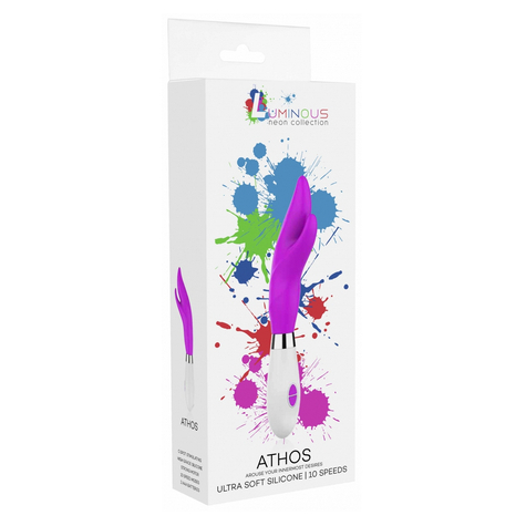 Athos - Ultra Blød Silikone - 10 Hastigheder - Fuchsia
