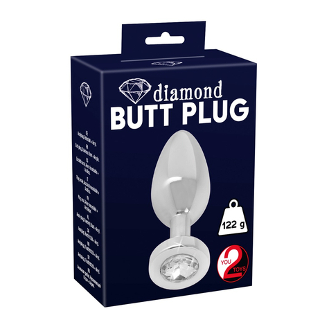 Jewel Butt Plug Small