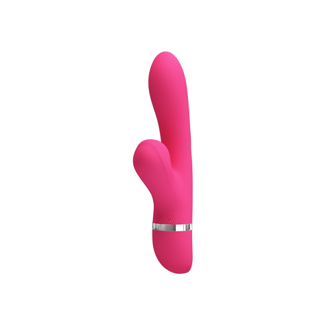 Pretty Love - Willow - Kaninvibrator Med Sugefunktion - Pink