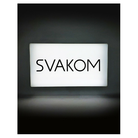 Svakom - Lille Belyst Panel Med Logo