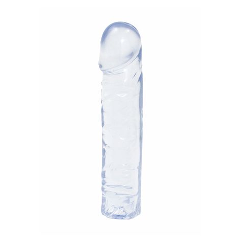Dildo : Classic 8 Clear Jelly Dong