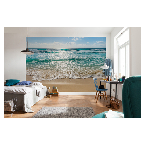 Papir Foto Tapet - Seaside - Størrelse 368 X 254 Cm