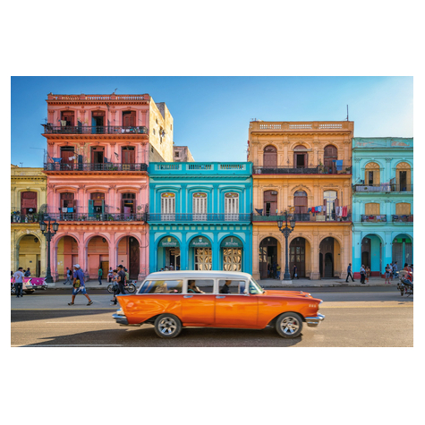Ikke-Vævet Fototapet - Havana - Størrelse 400 X 260 Cm
