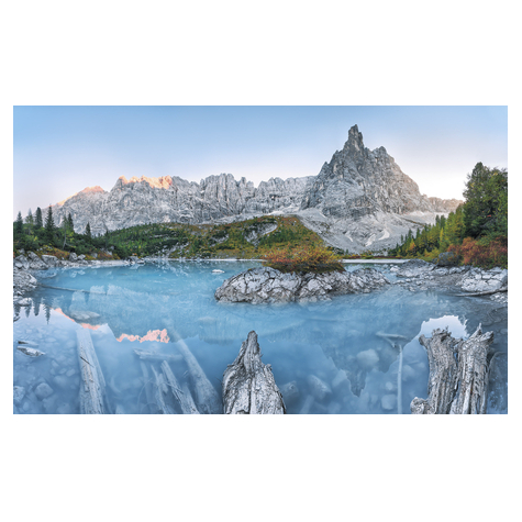Ikke-Vævet Fototapet - Alpine Treasure - Størrelse 400 X 250 Cm