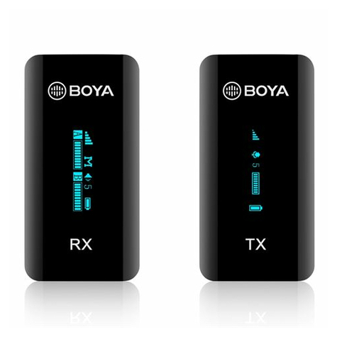 Boya 2.4 Ghz Ultrakompakt Trådløs Mikrofon By-Xm6-S1