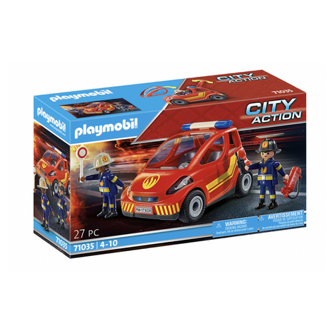 Playmobil City Action - Brandvæsenets Lille Bil (71035)