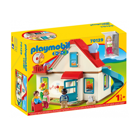 Playmobil 1.2.3 - Fritliggende Hus (70129)