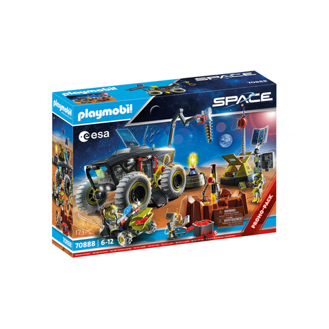 Playmobil Space - Mars-Ekspedition Med Køretøjer (70888)