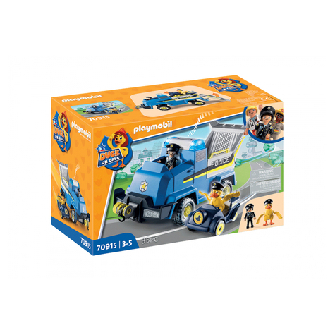 Playmobil And På Opkald - Politiets Nødhjælpskøretøj (70915)
