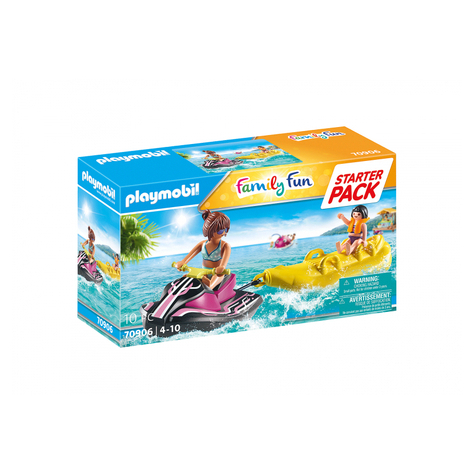 Playmobil Family Fun - Startpakke Vandscooter Med Bananbåd (70906)